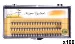 Rzęsy Kępki Premium 11mm - 60szt x 100
