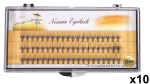 Rzęsy Kępki Premium 12mm - 60szt x 10