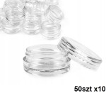 Pojemniki 5ml na Ozdoby 50szt x 10