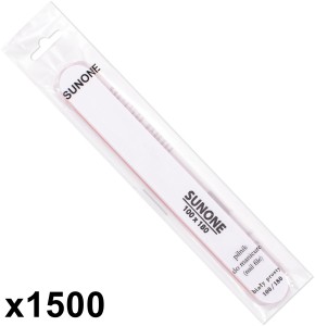 Pilnik SUNONE - biały prosty 100/180 - 1szt  x 1500